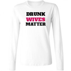 Ladies Relaxed Fit Basic Long Sleeve Tee