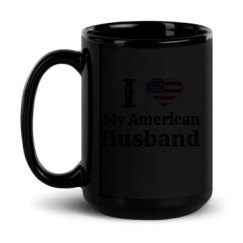15oz Black Glossy Mug