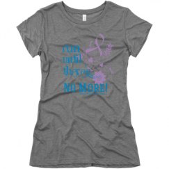 Ladies Slim Fit Super Soft Triblend Tee