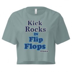 Ladies Festival Cali Crop Top Tee