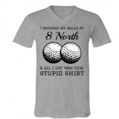 Unisex V-Neck Jersey Tee