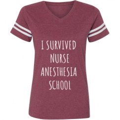 Ladies Relaxed Fit Vintage Sports Tee