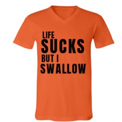 Unisex V-Neck Jersey Tee