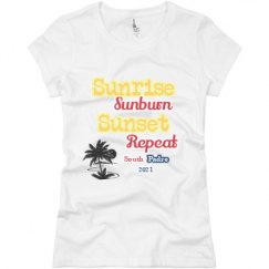 Ladies Slim Fit Basic Promo Jersey Tee