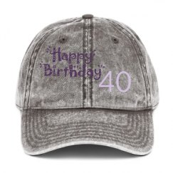 Vintage Baseball Cap