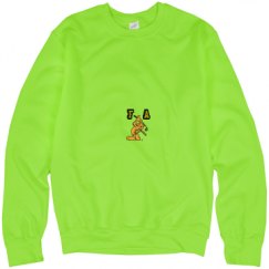 Unisex Neon Crewneck Sweatshirt
