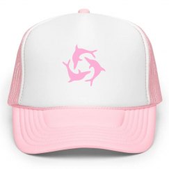 Pink Dolphin Peak Cap
