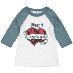 Toddler 3/4 Sleeve Raglan Tee