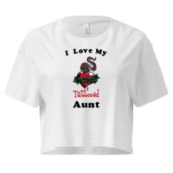 Ladies Festival Cali Crop Top Tee