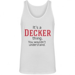 Unisex Jersey Tank Top