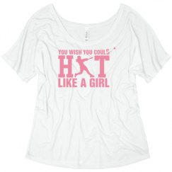 Ladies Flowy Slouchy Tee