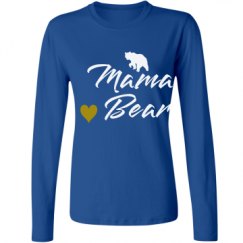 Ladies Relaxed Fit Basic Long Sleeve Tee