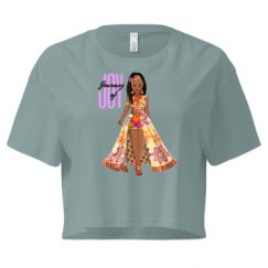 Ladies Festival Cali Crop Top Tee