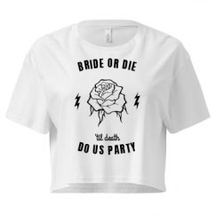 Ladies Festival Cali Crop Top Tee