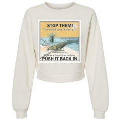 Women's Raglan Pullover Fleece