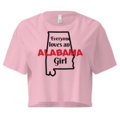 Ladies Festival Cali Crop Top Tee