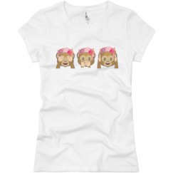 Ladies Slim Fit Basic Promo Jersey Tee