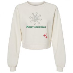 Women's Raglan Pullover Fleece