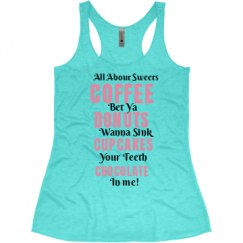 Ladies Slim Fit Super Soft Racerback Triblend Tank