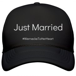 Honeymoon Hat with Wedding Hashtag