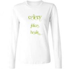 Ladies Relaxed Fit Basic Long Sleeve Tee