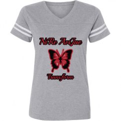 Ladies Relaxed Fit Vintage Sports Tee