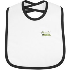 Infant Contrast Trim Bib