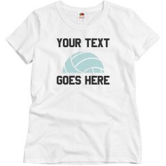 Customizable Text Volleyball Mom