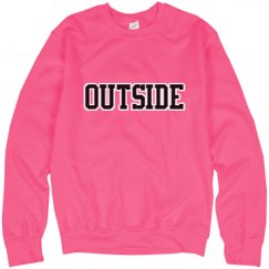 Unisex Neon Crewneck Sweatshirt