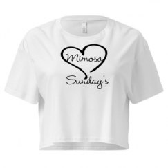 Ladies Festival Cali Crop Top Tee