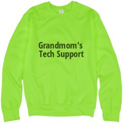 Unisex Neon Crewneck Sweatshirt