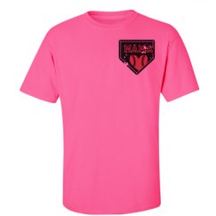 Unisex Ultra Cotton Safety Neon Crewneck Tee