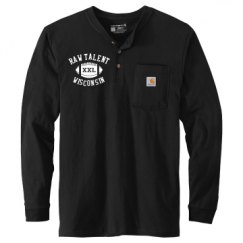 Unisex Carhartt Long Sleeve Henley Tee 