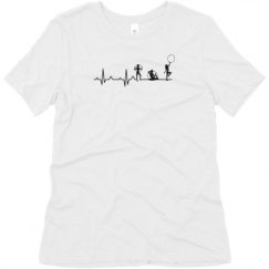 Ladies Relaxed Fit Super Soft Triblend Tee