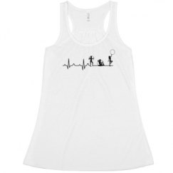 Ladies Flowy Racerback Tank