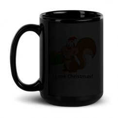 15oz Black Glossy Mug