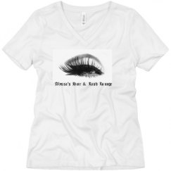Ladies Relaxed Fit V-Neck Tee