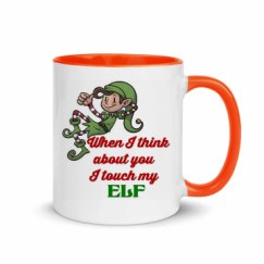 11oz Ceramic Mug with Color Inside