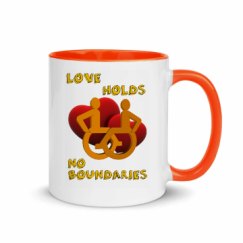 11oz Ceramic Mug with Color Inside