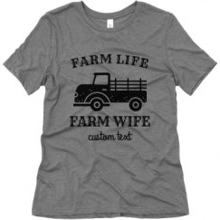 Ladies Relaxed Fit Super Soft Triblend Tee