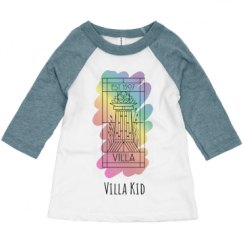 Toddler 3/4 Sleeve Raglan Tee