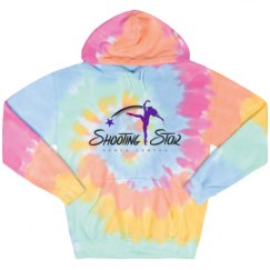 Unisex Tie-Dye Fleece Hoodie
