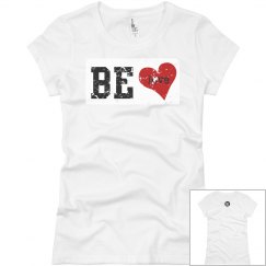 Be Love Ladies Fitted Jersey Tee