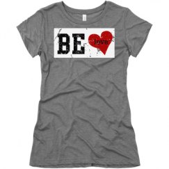 Ladies Slim Fit Super Soft Triblend Tee