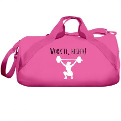 Funny gym bag