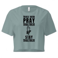 Ladies Festival Cali Crop Top Tee