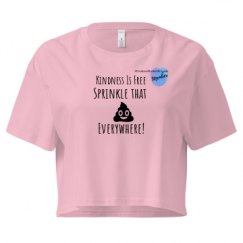 Ladies Festival Cali Crop Top Tee