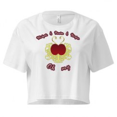 Ladies Festival Cali Crop Top Tee