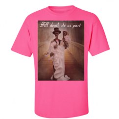 Unisex Ultra Cotton Safety Neon Crewneck Tee