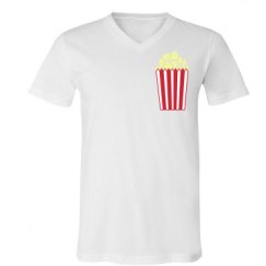 Unisex V-Neck Jersey Tee